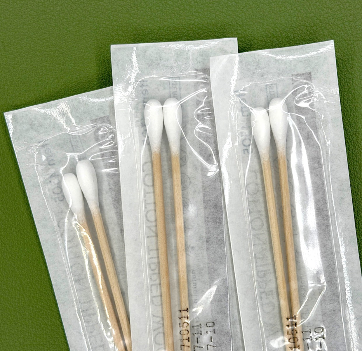 Sterile Cotton Tip Wood Applicators/Swabs 
