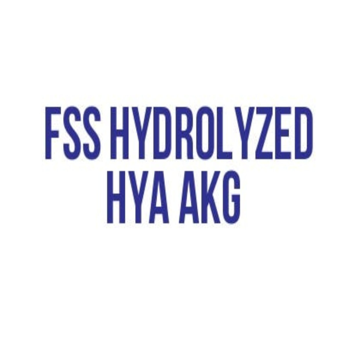 FSS Hydrolyzed HYA AKG