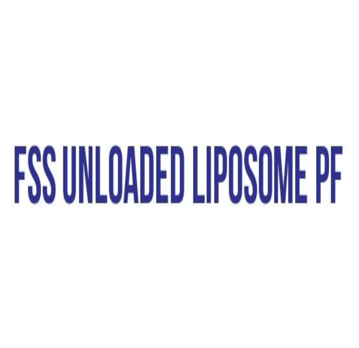 FSS Unloaded Liposome PF