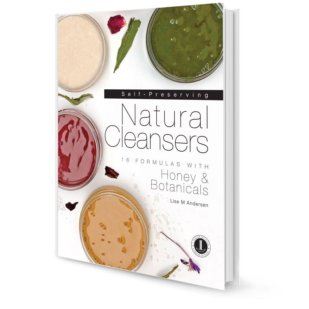 Self-Preserving Natural Cleansers